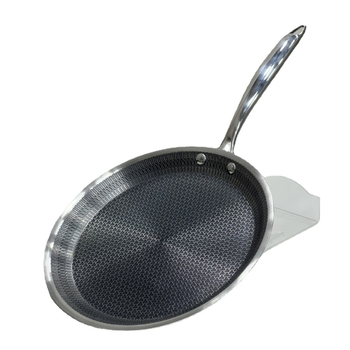 Picos plokštelė iš 304 nerūdijančio plieno su medaus lizdo raštu, be dangos, neslipni, be dūmų, svoris 0,63–1 kg