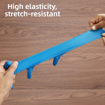 UNIGLOVES tirštos nitrilo pirštinės vienkartinės, skirtos grožio ir laboratorijos darbams; tinka kosmetologijai, eksperimentams, maisto tiekimui, gyvūnų priežiūrai ir namų tvarkymui