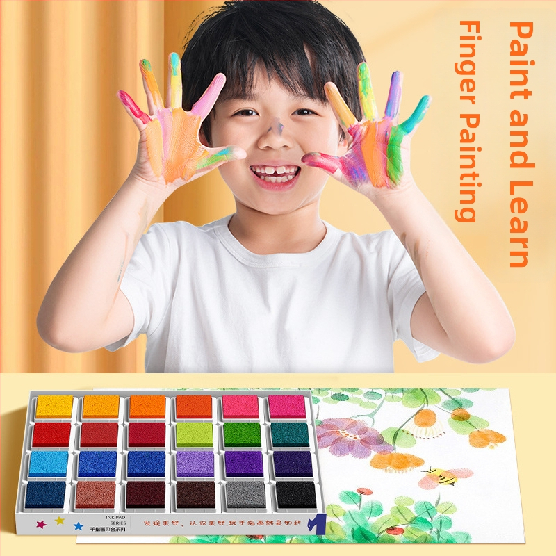 Pirkstu glezns krāsošanai – dāvana bērniem un klasesbiedriem; imports nav; IP atļauja: Nē