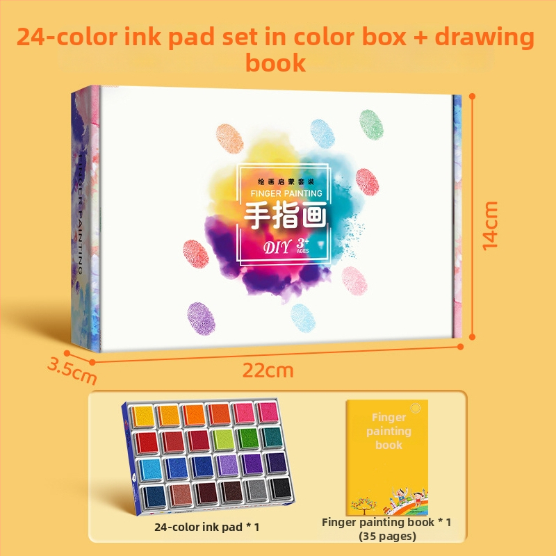 Podložka na maľovanie prstami – darček pre deti a spolužiakov; import nie je povolený; IP práva: Nie