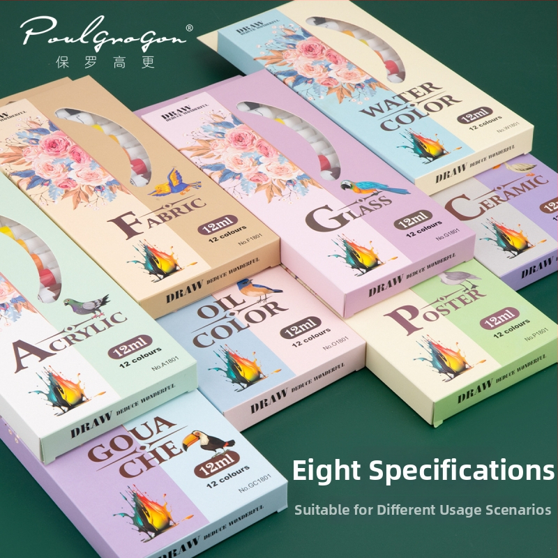 Paul Gauguin akrylové pigmenty – set na maľovanie, vhodný pre všetky techniky.