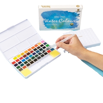 Conton Berson pevný akvarelne farby set pre maľovanie akvarelom, balené v krabičke, autorizovaná súkromná značka