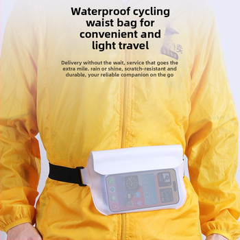 Veekindel vöörihma kott ujumiseks ja vabaajategevusteks — TPU materjal, 0,8 l maht, veekindel kangas