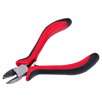 Clește pentru crimpare bijuterii, cu vârfuri dinți