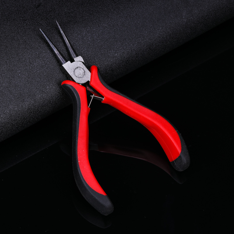 Clește pentru crimpare bijuterii, cu vârfuri dinți