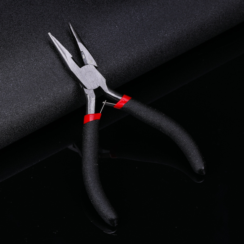 Clește pentru crimpare bijuterii, cu vârfuri dinți