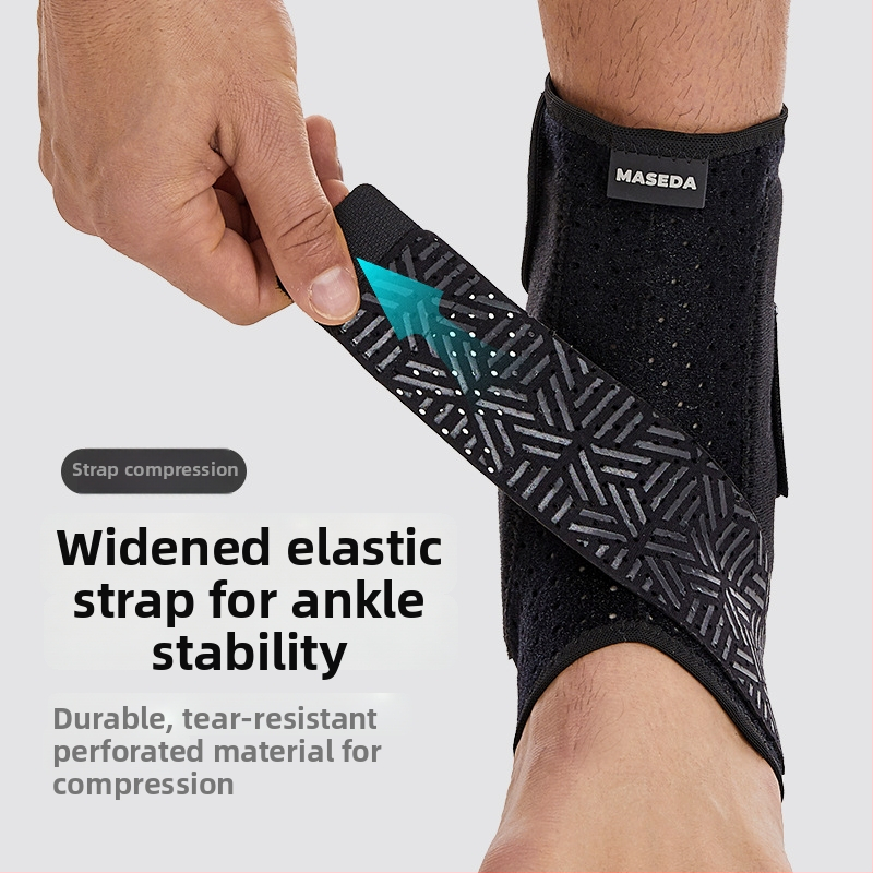 Chránič členku - nylon, priedušný a perforovaný, pre futbal, dospelí