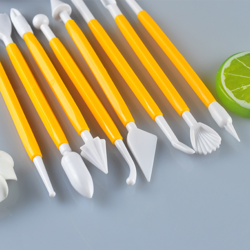 8-dijelni plastični set kalupa za tortu s nepravilnim oblicima za kreativno pečenje