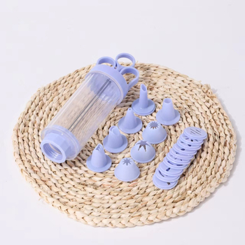 Dekoravimo šautuvas sausainiams ir tortams — ABS, Baked Xi, nešiojamas, DIY, saugus ir be kvapo