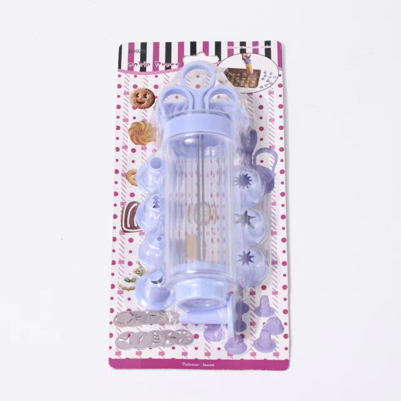 Dekoratīvā pistole cepumiem un kūkām — ABS, Baked Xi, pārnēsājama, DIY, droša un bez smakas