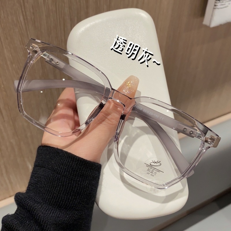 TR-90 rėmas su medžio tekstūros dizainu, receptiniai akiniai trumparegystei ir astigmatizmui, PC lęšiai su mėlynos šviesos filtru, modelis ZM-WM310008TR, GB/T14214-2019