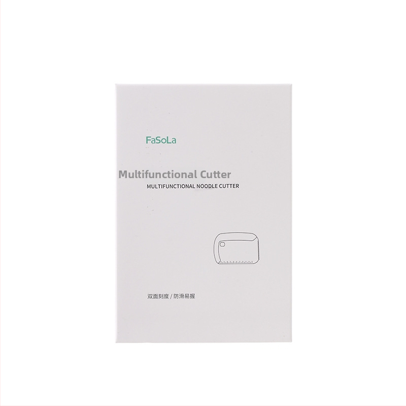 Multifunkcinis tešlos pjovimo peilis ir virtuvės mentele su matavimo skale, PP medžiaga, šiuolaikinio minimalistinio dizaino