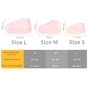 Le Chun silikoninis lietaus batų gaubtas — atsparus vandeniui ir neslidus, pritaikomas