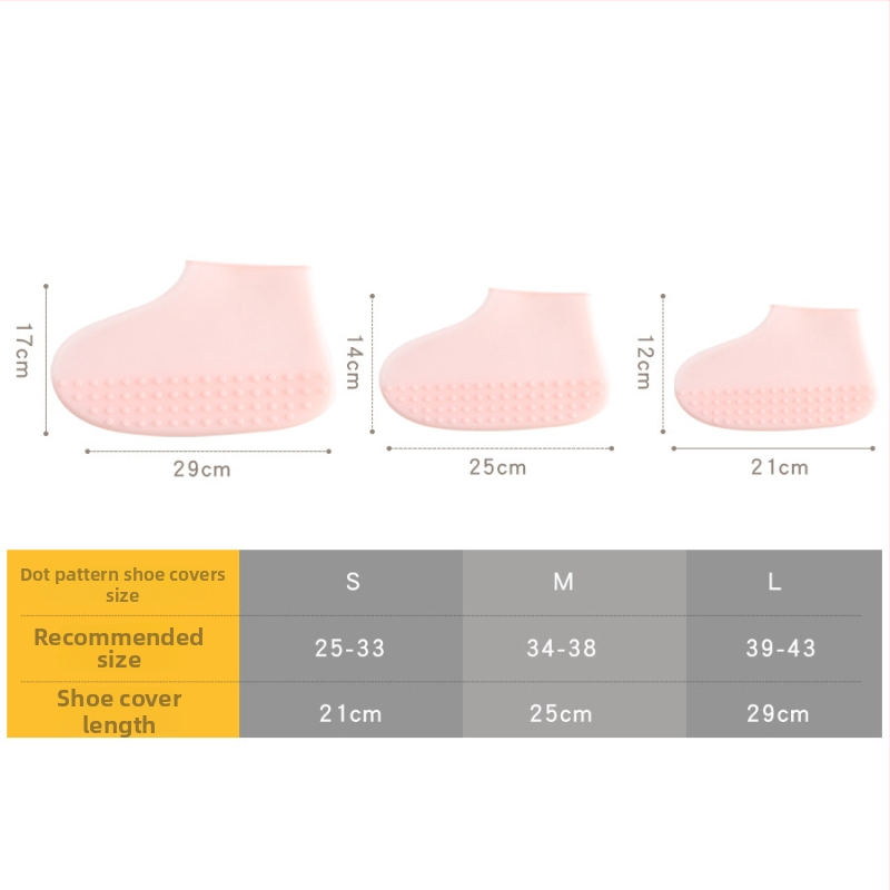 Le Chun silikona lietus kurpju pārsegs — ūdensizturīgs un pretslīdējošs, pielāgojams