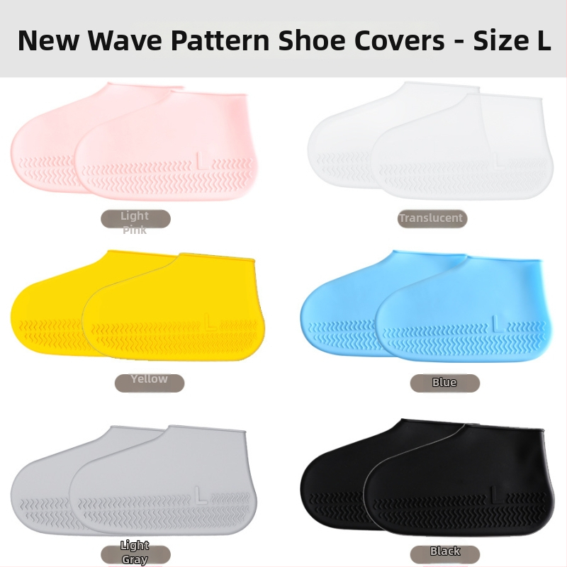 Le Chun silikoninis lietaus batų gaubtas — atsparus vandeniui ir neslidus, pritaikomas