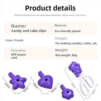 Trys plastikinės tortų formų komplektas su netolygia forma, skirtas saldainių lazdelėms