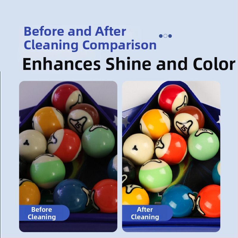 Mini creature Υγρό καθαρισμού και γυαλάσματος τραπεζιών μπιλιάρδου — ισχυρή αφαίρεση λεκέδων, συντήρηση για τραπέζια μπιλιάρδου και μηχανές πλυσίματος μπάλων; 500 ml; κουτί 40 τεμάχια