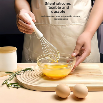 Beijia silikoninė mentele: maisto kokybės, aukštos temperatūros atsparumas, aliejaus šepetėlis, kiaušinių plakiklis, kepimo įrankiai