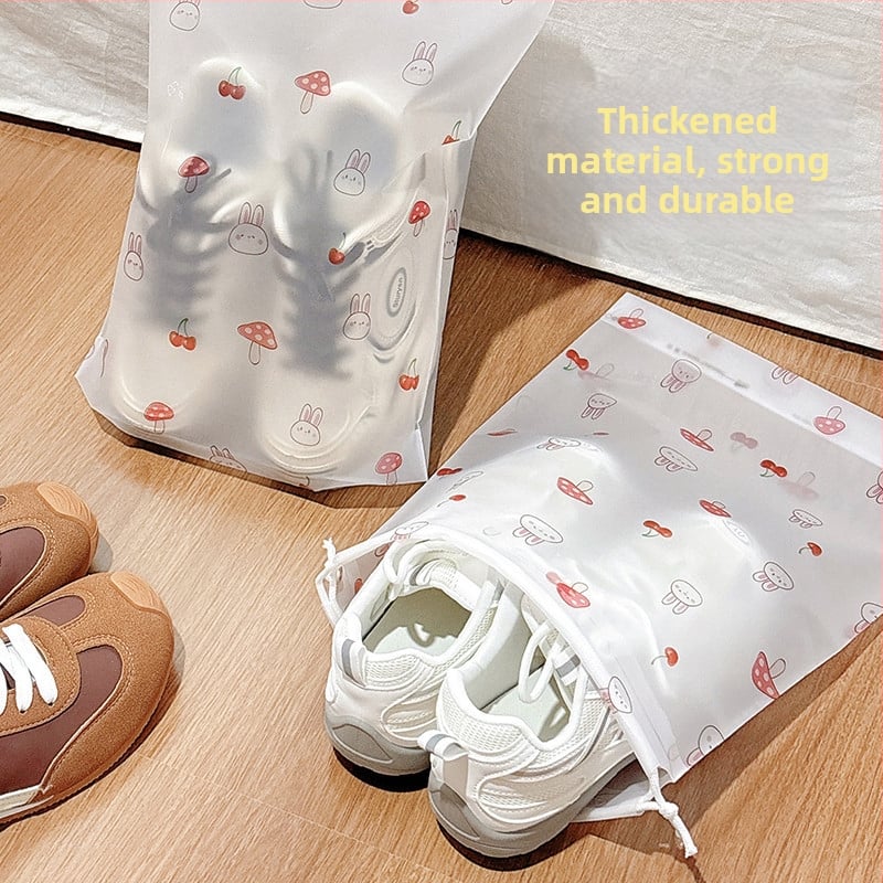 Kingade hoiukott tõmmiga – reisiprahi tolmukaitse, niiskuse ja hallituse vastane kott, kaasaskantav kingade hoidik Lemon bookilt (moodne lihtne stiil; kingakotid; lansseerimine 2025)