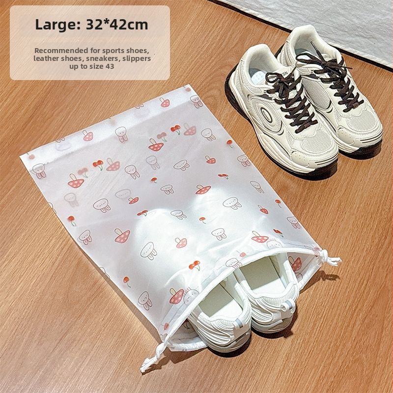 Batų saugojimo maišelis su raišteliais – kelioninė dulkių dėžė, atspari drėgmei ir pelėsiams, nešiojamas batų saugojimo maišas iš Lemon book (šiuolaikinis paprastas stilius; batų dėžės ir krepšiai; išleidimas 2025)