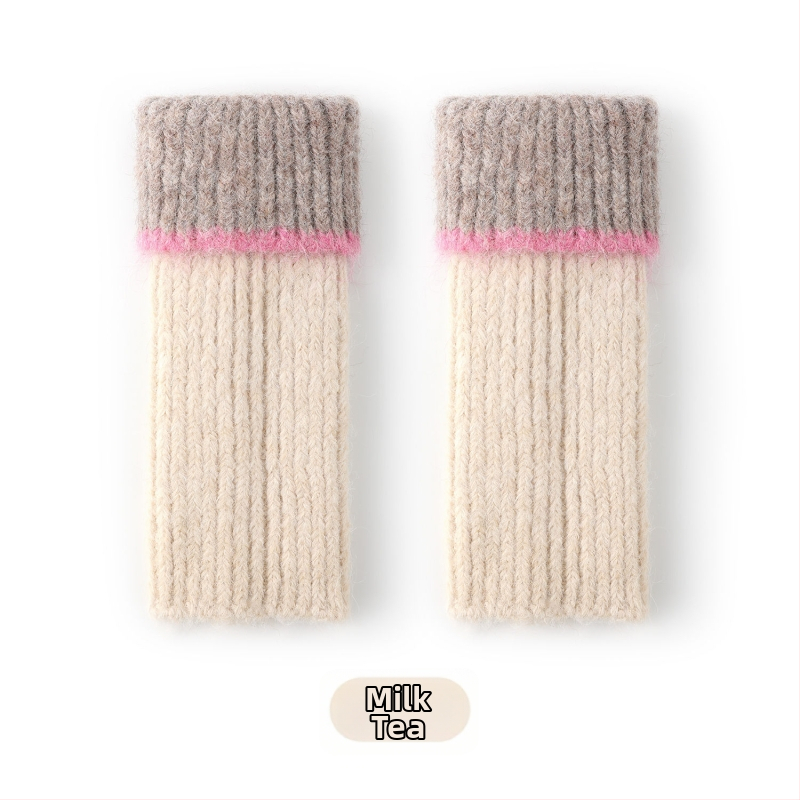 Laste sokid talveks – paksud, fliisvooder, kudumid, polüester, pikk toru