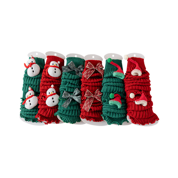 Laste talvesokid akrüüllõngast, Jacquard muster, keskmise pikkusega, paksud, hingavad ja niiskust imavad, tüdrukutele 3–8 aastat