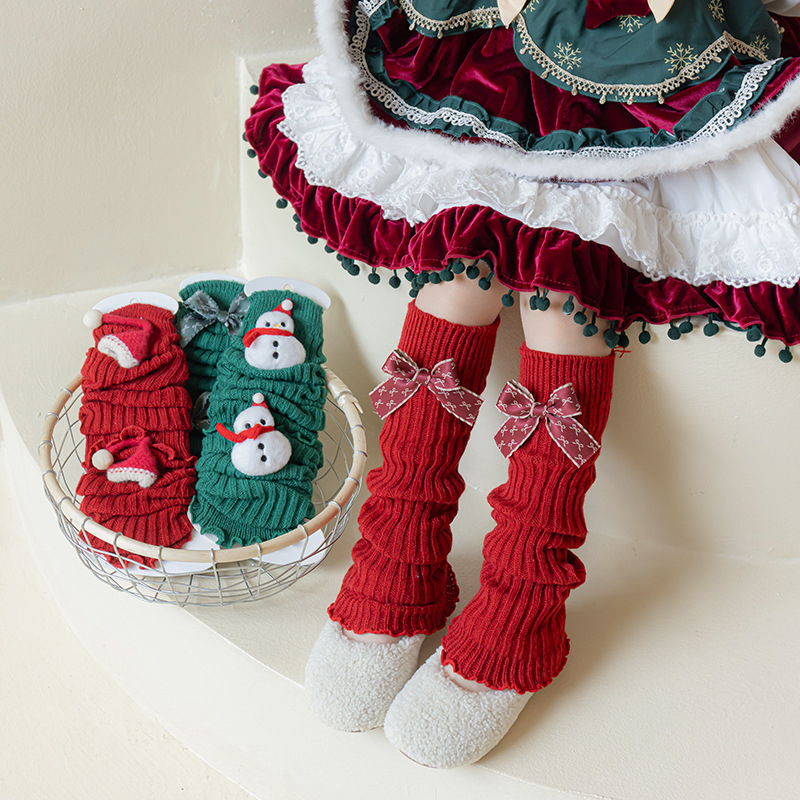 Laste talvesokid akrüüllõngast, Jacquard muster, keskmise pikkusega, paksud, hingavad ja niiskust imavad, tüdrukutele 3–8 aastat