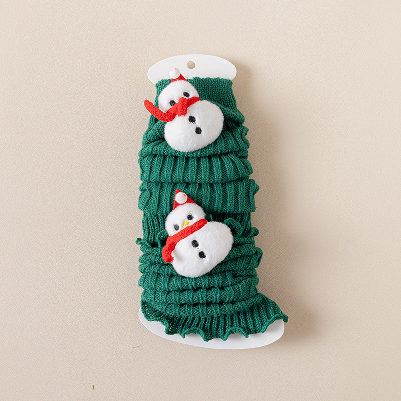 Laste talvesokid akrüüllõngast, Jacquard muster, keskmise pikkusega, paksud, hingavad ja niiskust imavad, tüdrukutele 3–8 aastat