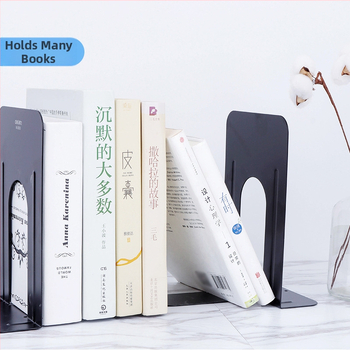 Metalinė stalo knygų laikiklis, modelis 9271, 2 vietos, pakuotė 2