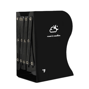 Behúzható asztali könyvespolc vasból, diákok számára