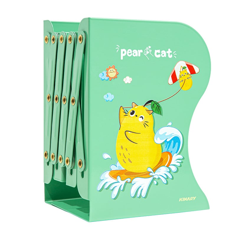 Behúzható asztali könyvespolc vasból, diákok számára