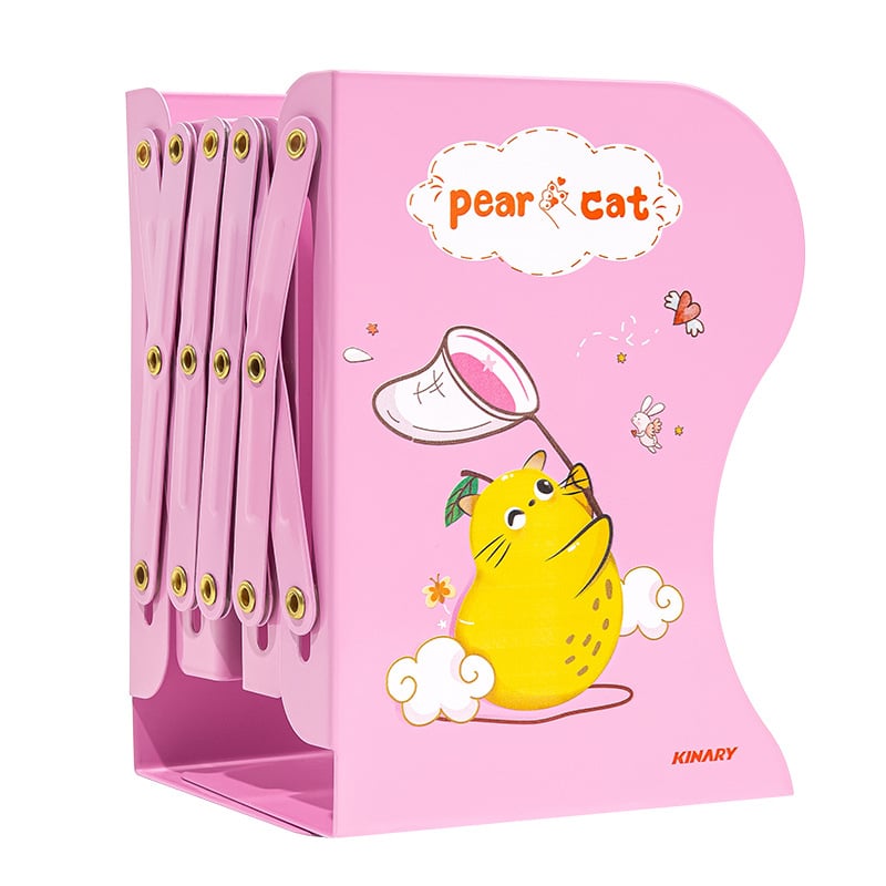 Behúzható asztali könyvespolc vasból, diákok számára