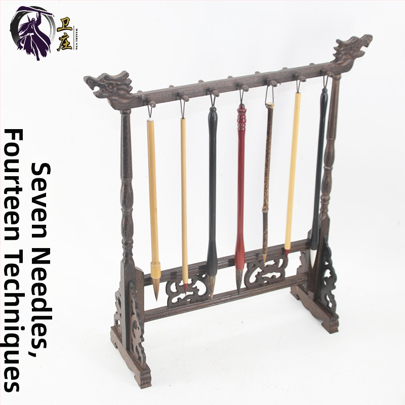 Kabantis laikiklis rašikliams/šepetėliams – Chicken Wing Wood, Weizhuang