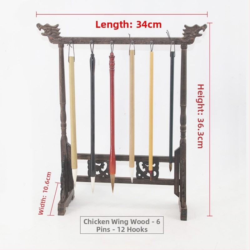 Kabantis laikiklis rašikliams/šepetėliams – Chicken Wing Wood, Weizhuang