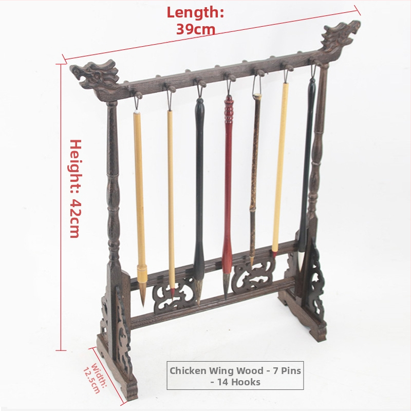 Kabantis laikiklis rašikliams/šepetėliams – Chicken Wing Wood, Weizhuang