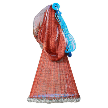 Frisbee-stiilis viskvõrk kalapüügi jaoks, käsitsi viskamine, nailonist monofiilament, Haitong Fishing Gear