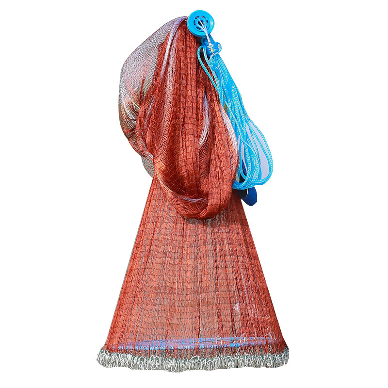 Frisbee-stiilis viskvõrk kalapüügi jaoks, käsitsi viskamine, nailonist monofiilament, Haitong Fishing Gear