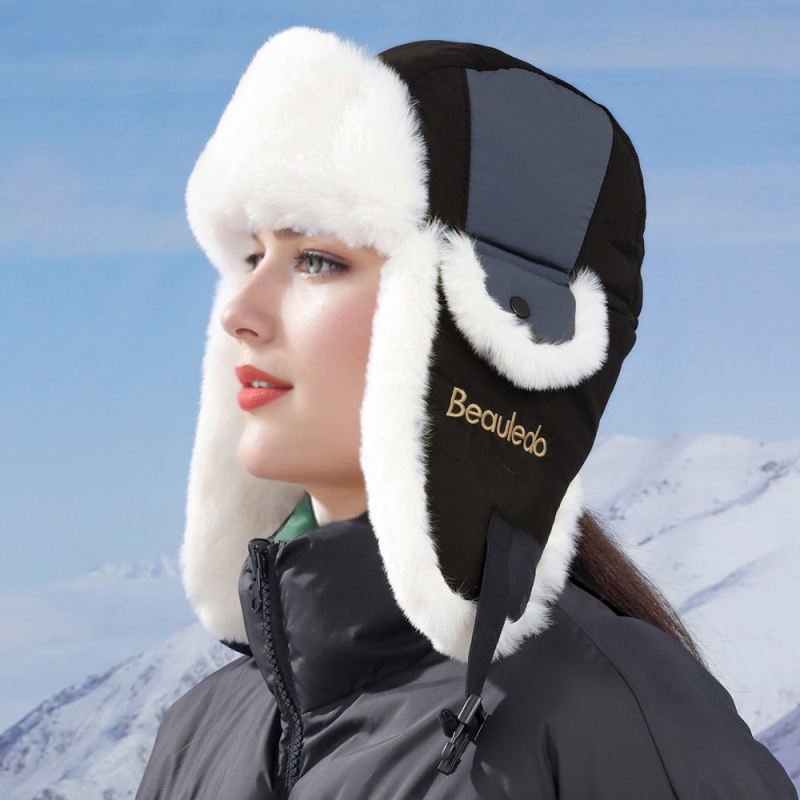 Žieminė lauko kepurė su pilnu dengimu slidinėjimui, akriliniai pluoštai, šilta, vėjo atspari, kvėpuojanti; megzta, siuvama mašina; suaugusiems unisex