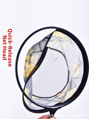 Suurtele kaladele mõeldud püügivõrgupea, anti-snar, nanovõrk, alumiiniumist raam, alumiinium-magnésiumi sulam