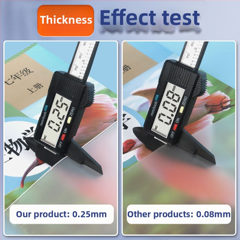 EVA silikono knygos viršelis, skaidrus, pradinėms mokykloms, prekės ženklas Deli, tinkamas kaip dovana