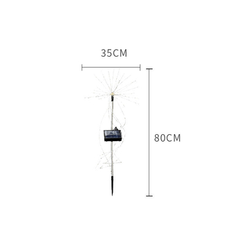 LED modeliuojanti lemputė, žemės įrengimas, saulės įkrovos lemputės, 3.7V, IP42