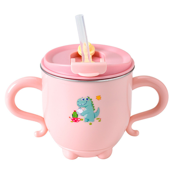 Vaikų gėrimų taurė iš 316 nerūdijančiojo plieno, karikatūrinis stilius (316 nerūdijančio plieno; karikatūrinis stilius; Chunqun)