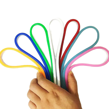 Σιλικονούχα αδιάβροχη νεον LED λωρίδα για εξωτερικές πινακίδες, είσοδος 12V, Cree 5630 LED