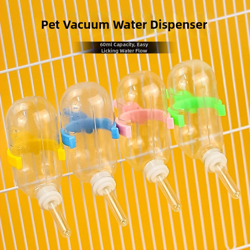 Plastikinis girdymo įrenginys mažiems gyvūnėliams, 60 ml kabantis buteliukas, Hartley prekės ženklas