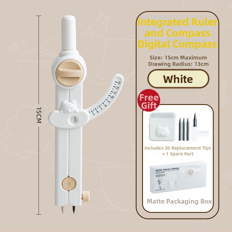 Skaitmeninis piešimo lankelis ir linijinės liniuotės rinkinys – modelis SS-38-66