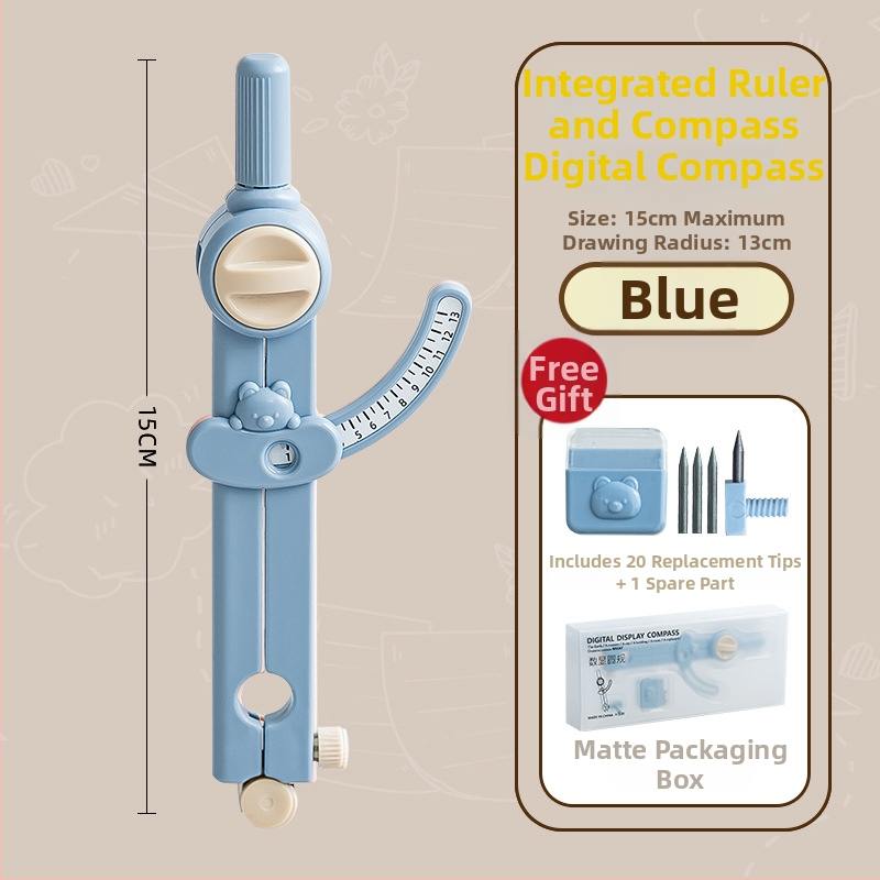 Skaitmeninis piešimo lankelis ir linijinės liniuotės rinkinys – modelis SS-38-66