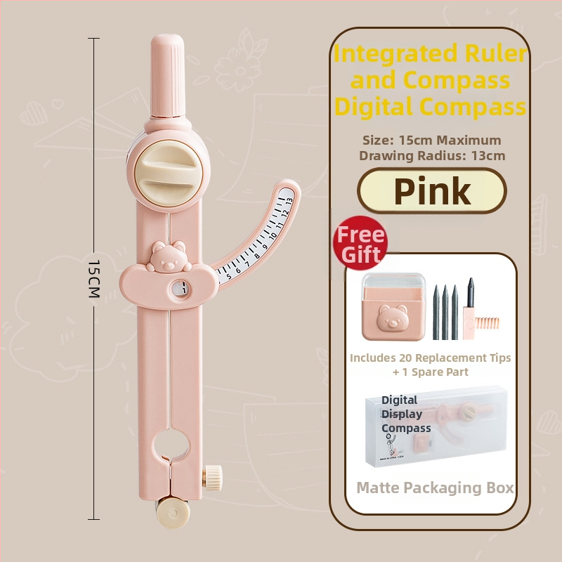 Skaitmeninis piešimo lankelis ir linijinės liniuotės rinkinys – modelis SS-38-66