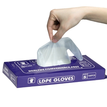 Zhong hongming vienkartinės pirštinės maitinimui