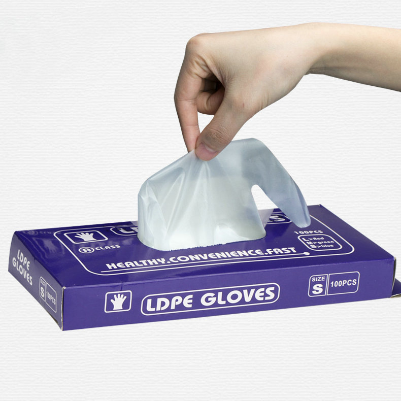 Zhong hongming vienkartinės pirštinės maitinimui