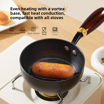 Ketausinė keptuvė kepimui su nelipnia danga, nerūdijančio plieno stiklu įterptas dangtis, daugiasluoksnis dugnas, suderinama su visomis viryklėmis